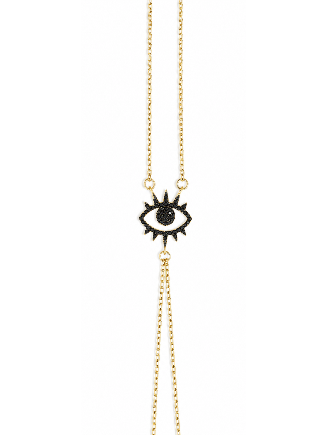 シャフマランアイ ゴールドフィンガーブレスレットブレスレット　hue Shahmaran Eye Gold Finger Bracelet