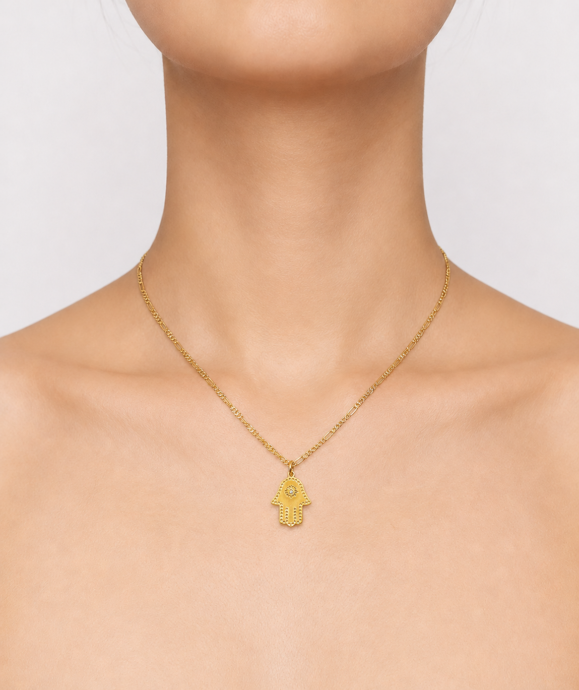 ハムサ ネックレス　hue Hamsa Necklace