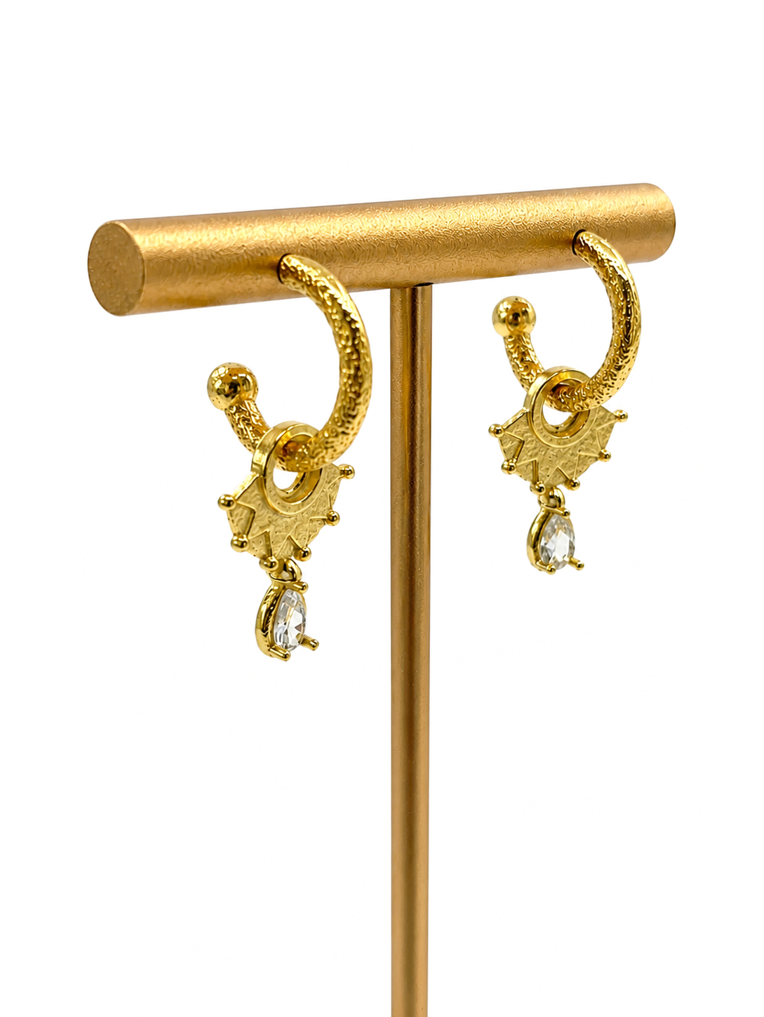 アナトリアグロウ フープピアス　hue Anatolia Glow Hoop Earring