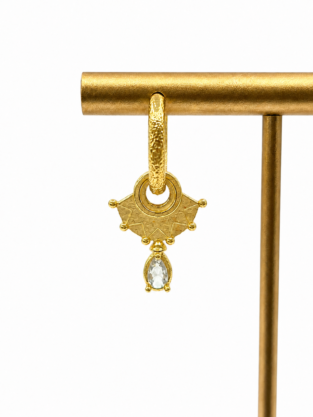 アナトリアグロウ フープピアス　hue Anatolia Glow Hoop Earring