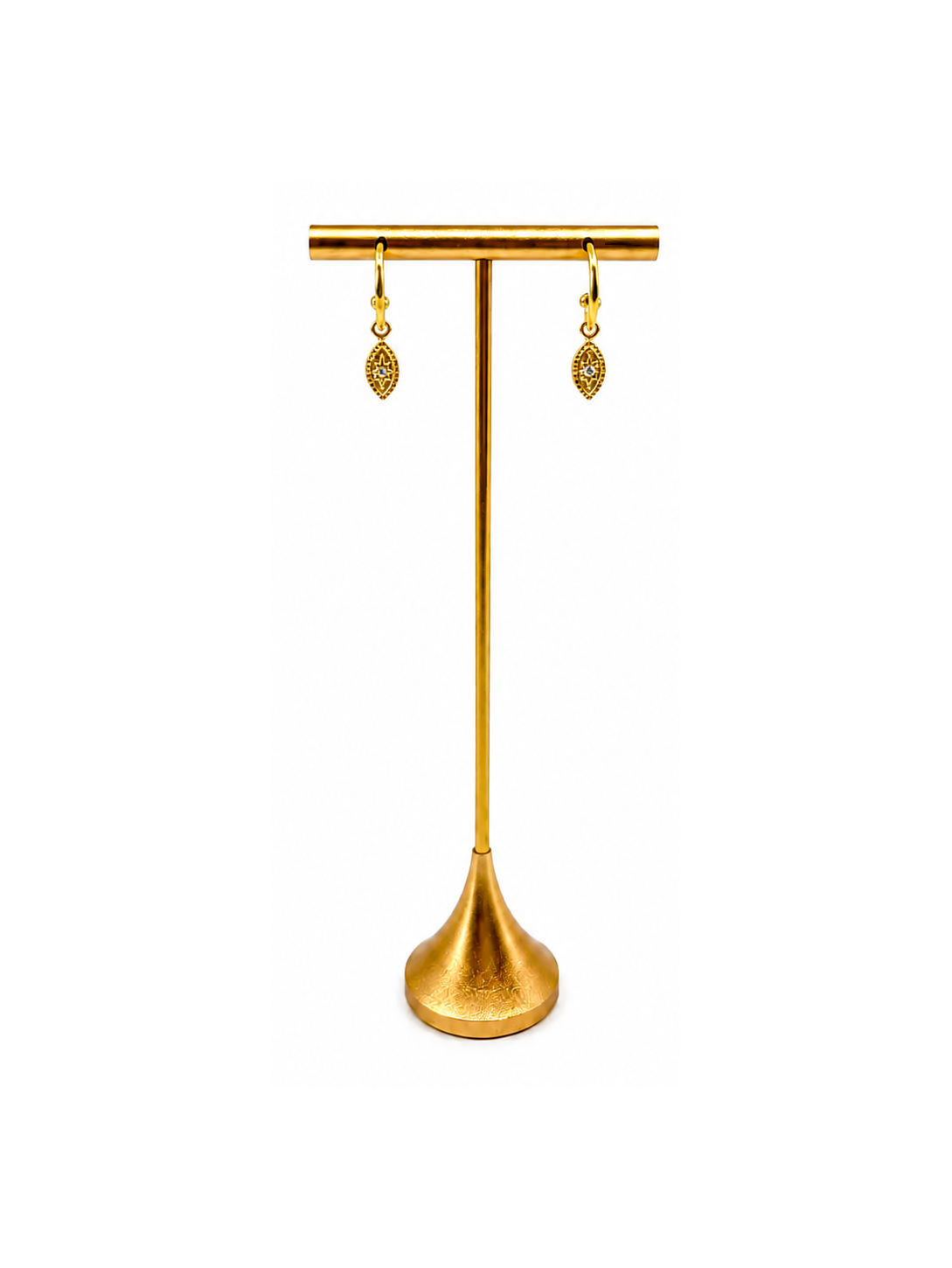 バーチカル アイ フープピアス　hue Vertical Eyes Hoop Earring