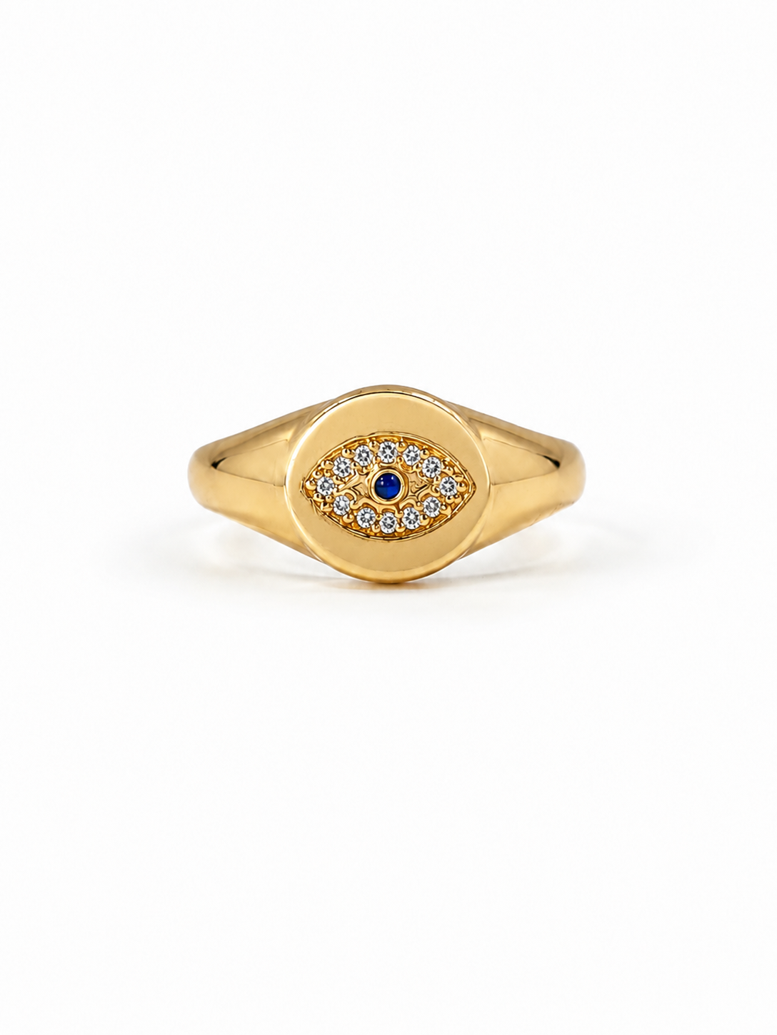 シグネットアイ リング　hue Signet Eyes Ring