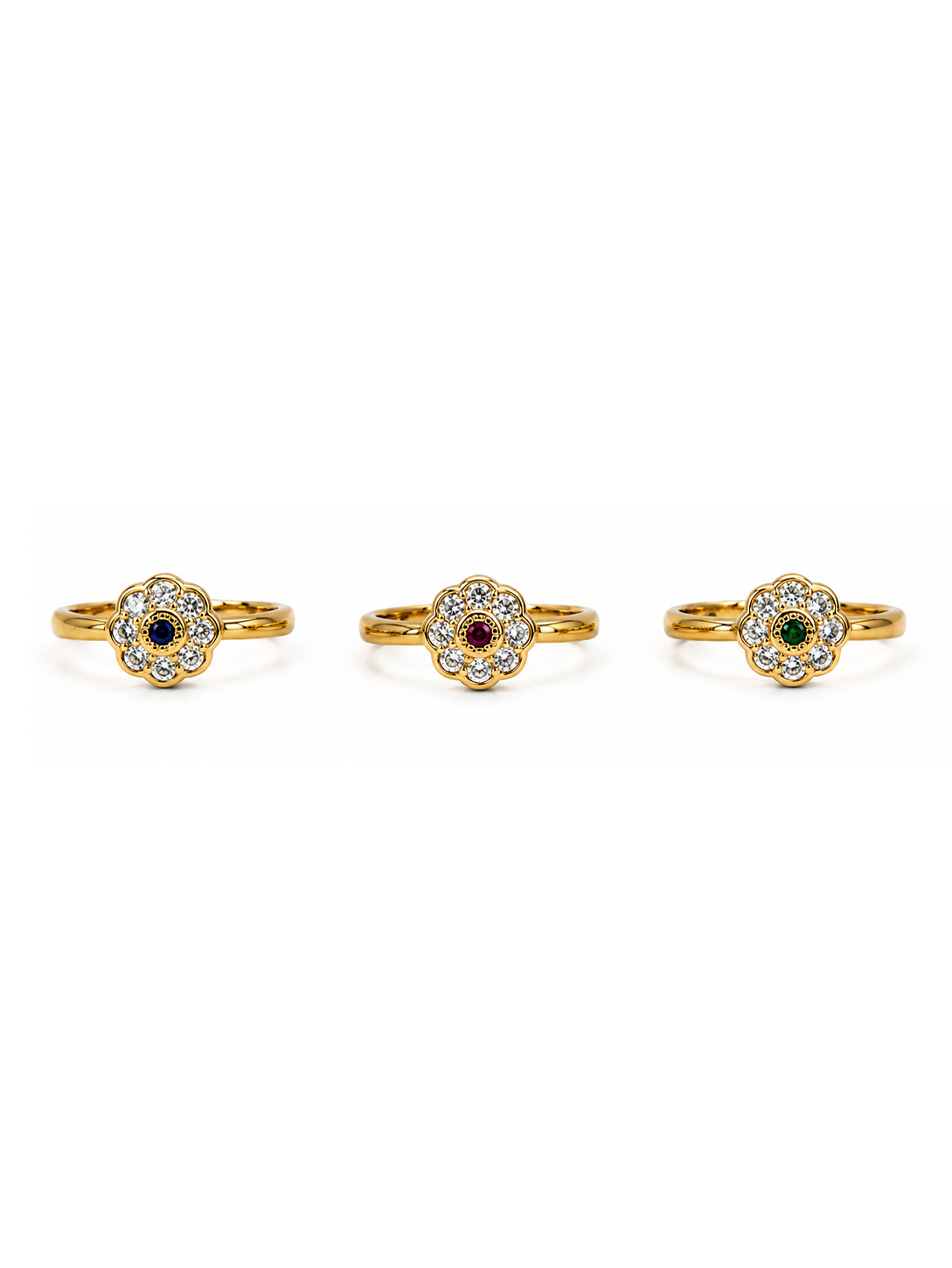 グリーンブルーム リング　hue Green Bloom Ring