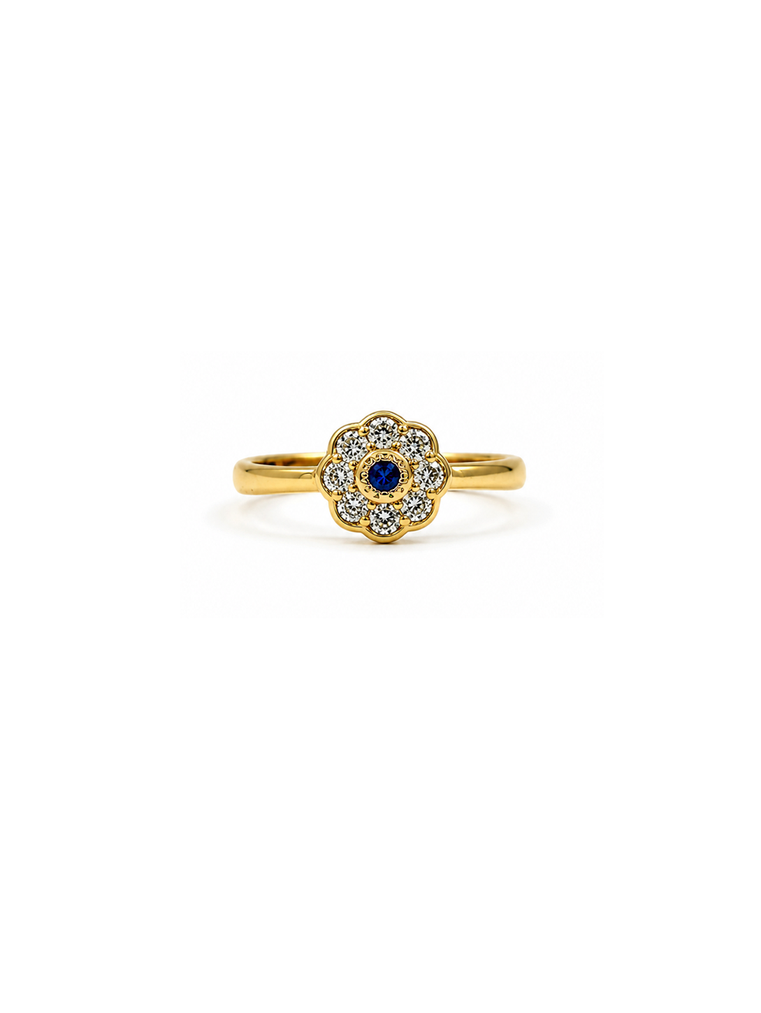 ブルーブルーム リング　hue Blue Bloom ring
