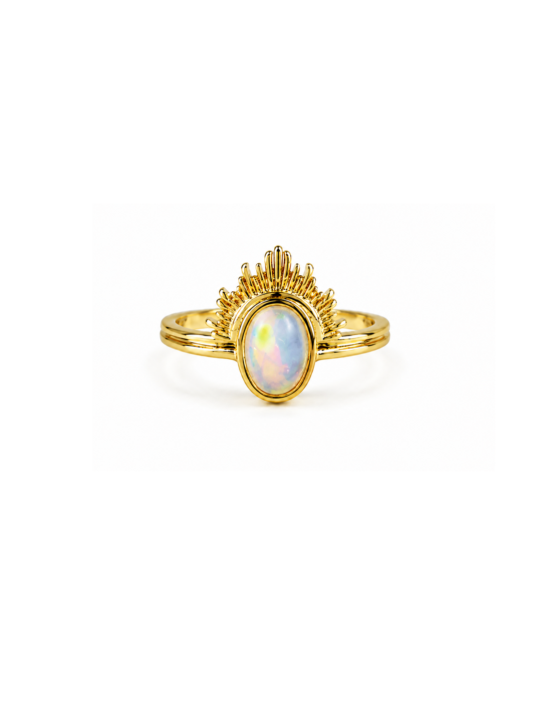サンレイ オーバル リング　hue Sunray Oval Ring