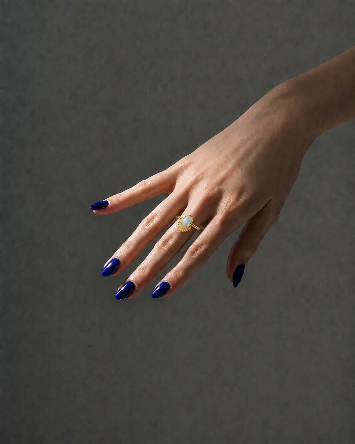 サンレイ オーバル リング　hue Sunray Oval Ring