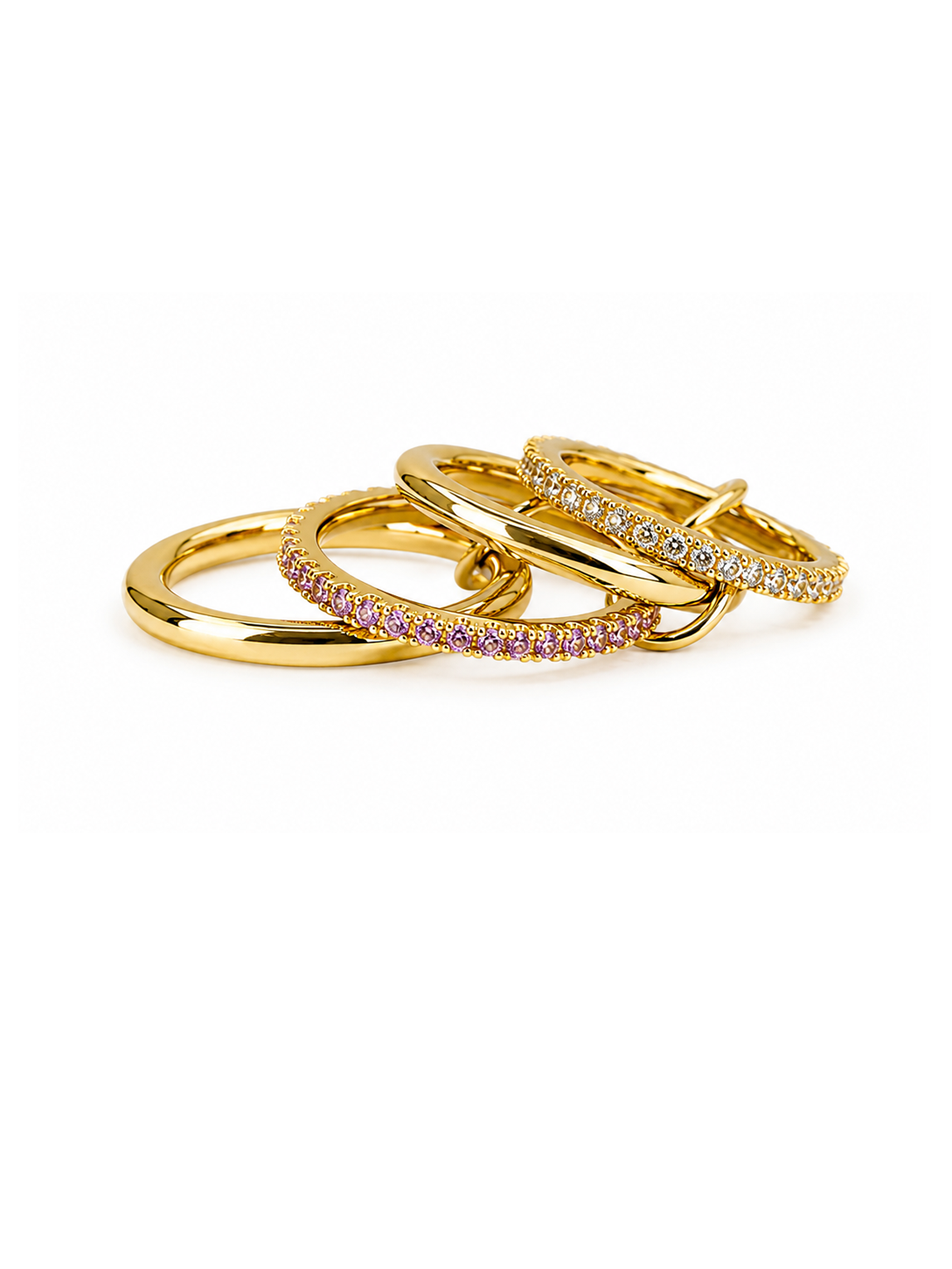 4エレメンツリング（ペールピンク） hue Four Elements Ring pale pink
